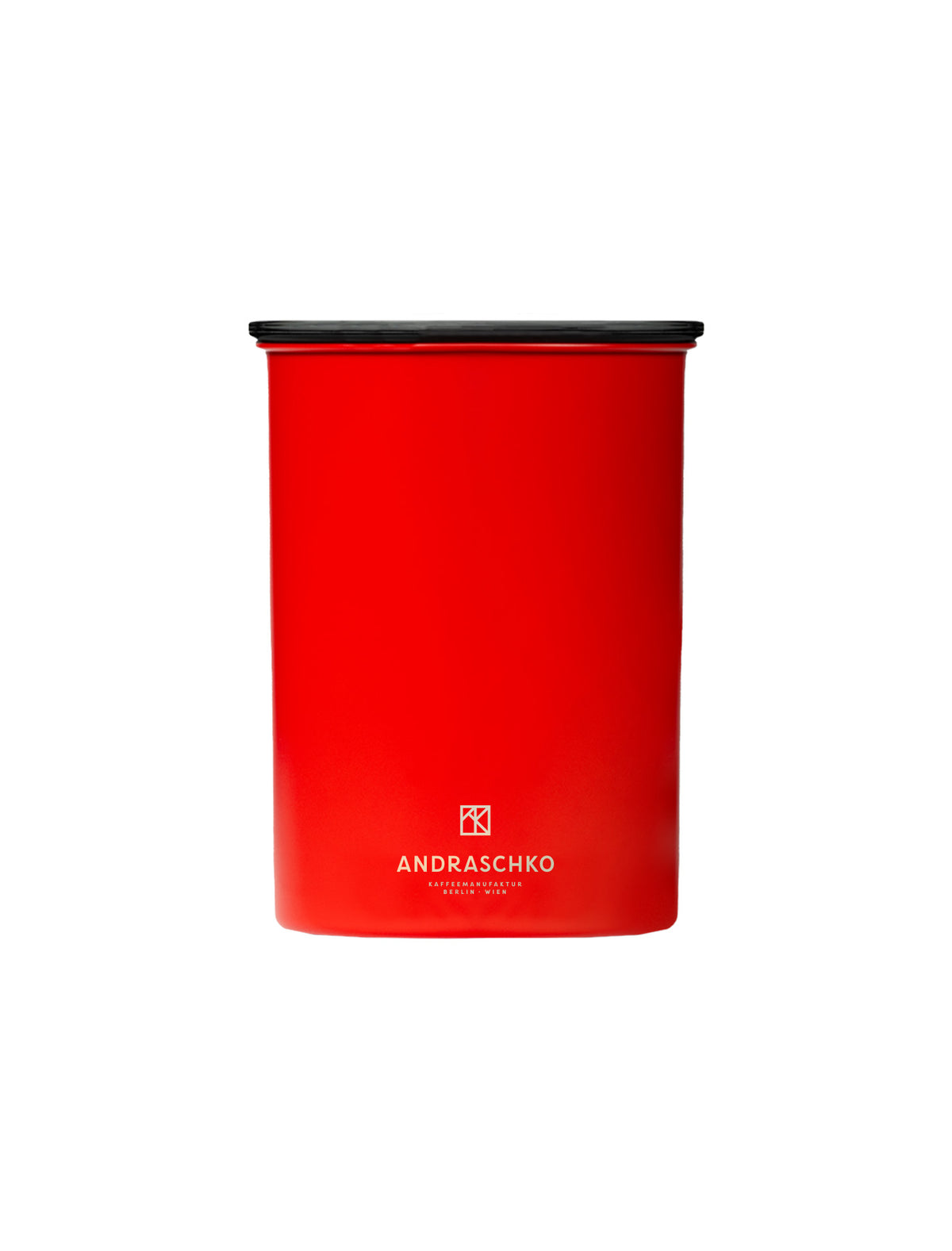 Airscape Edelstahl Aromabehälter 500g rot matt