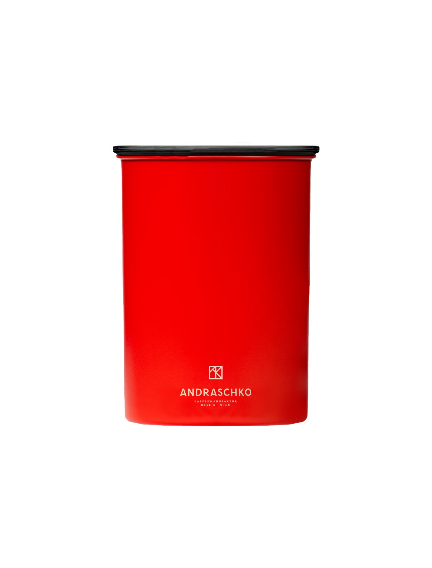 Airscape Edelstahl Aromabehälter 500g rot matt