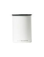 Airscape Edelstahl Aromabehälter 500g weiß matt