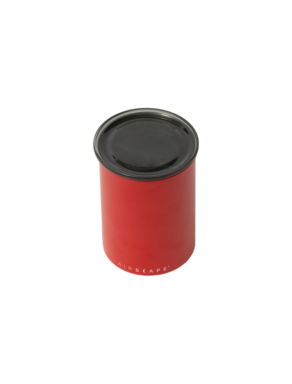 Airscape Stainless Steel Coffee Canister 500g Red Matte
