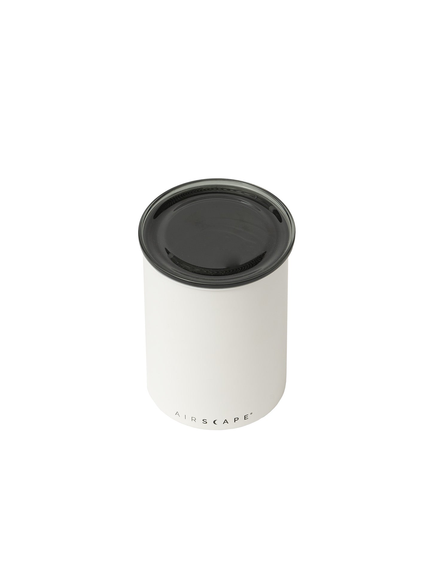 Airscape Edelstahl Aromabehälter 500g weiß matt