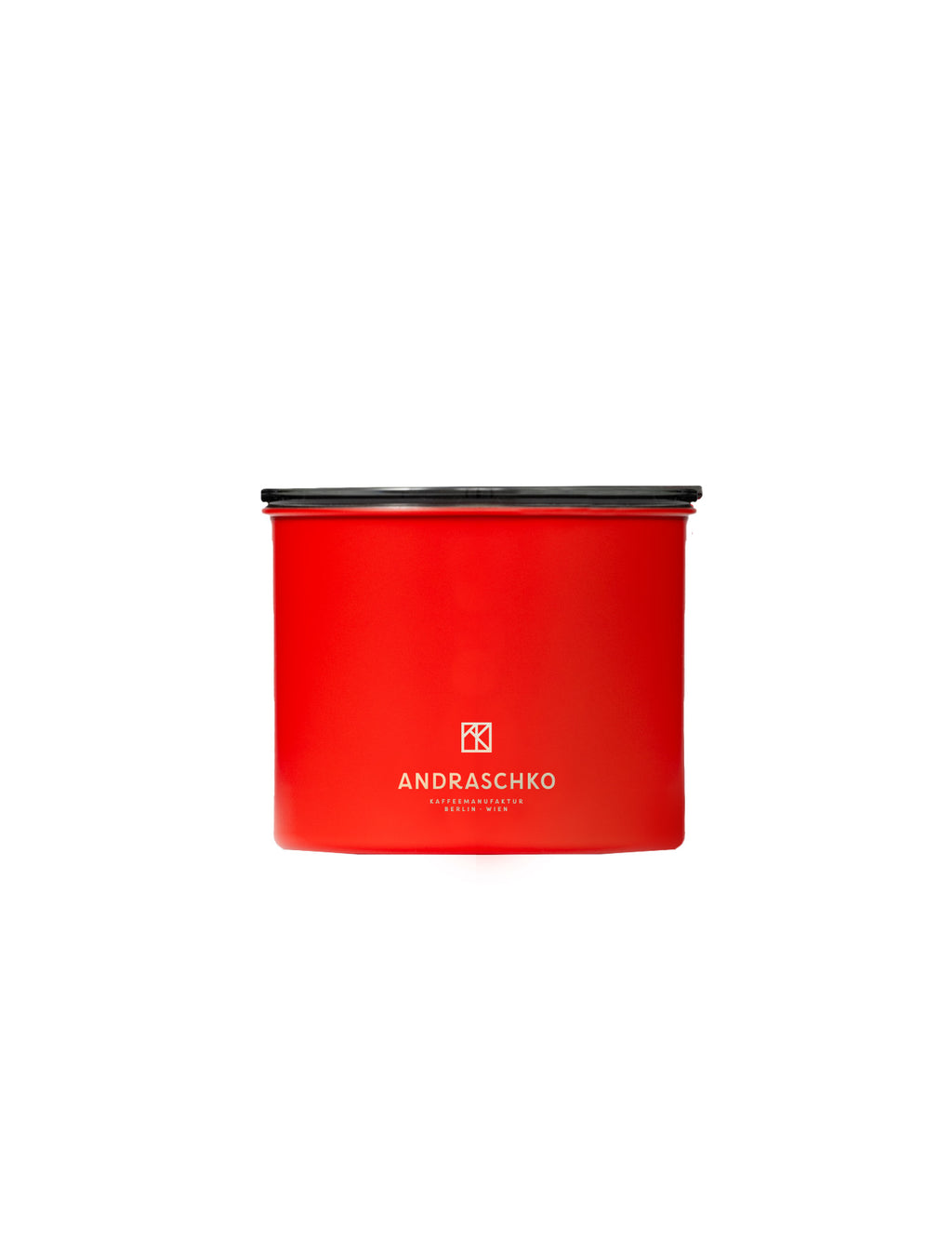 Airscape Stainless Steel Coffee Canister 250g Matte Red