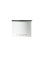 Airscape Edelstahl Aromabehälter 250g weiß matt
