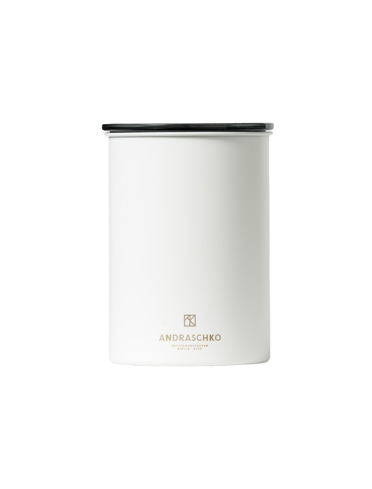 Airscape Edelstahl Aromabehälter 500g weiß matt