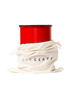Airscape Stainless Steel Coffee Canister 500g Red Matte