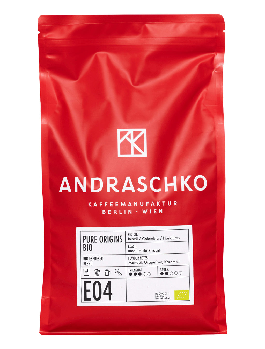 Pure Origins Organic Espresso Blend - DE-ÖKO-001