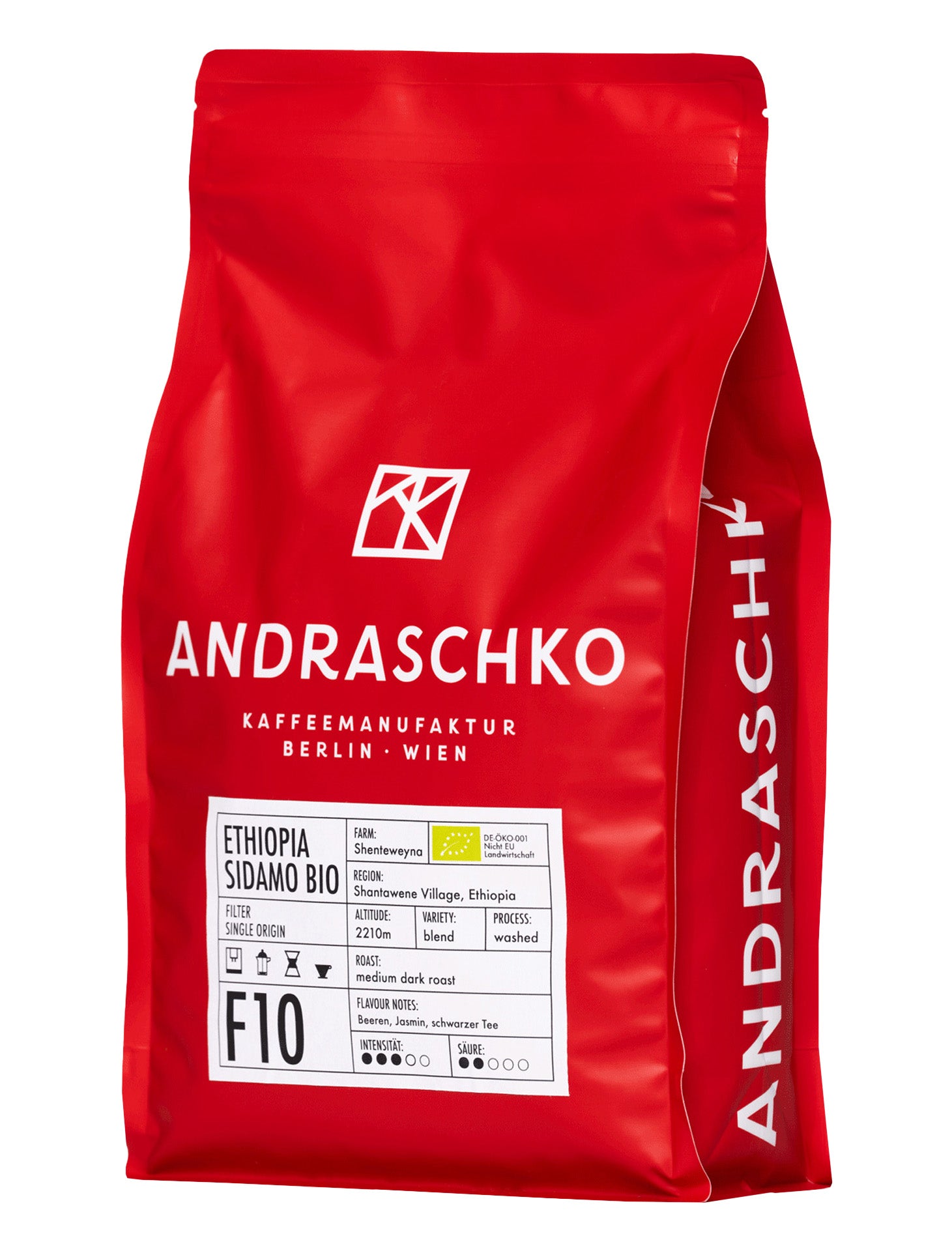 Ethiopia Sidamo Organic Single Origin Filter - DE-ÖKO-001