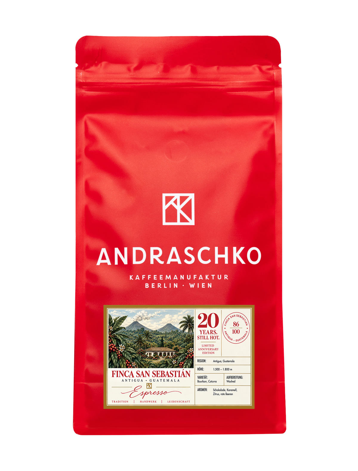 Limited Anniversary Edition Finca San Sebastian Single Origin Espresso 250g