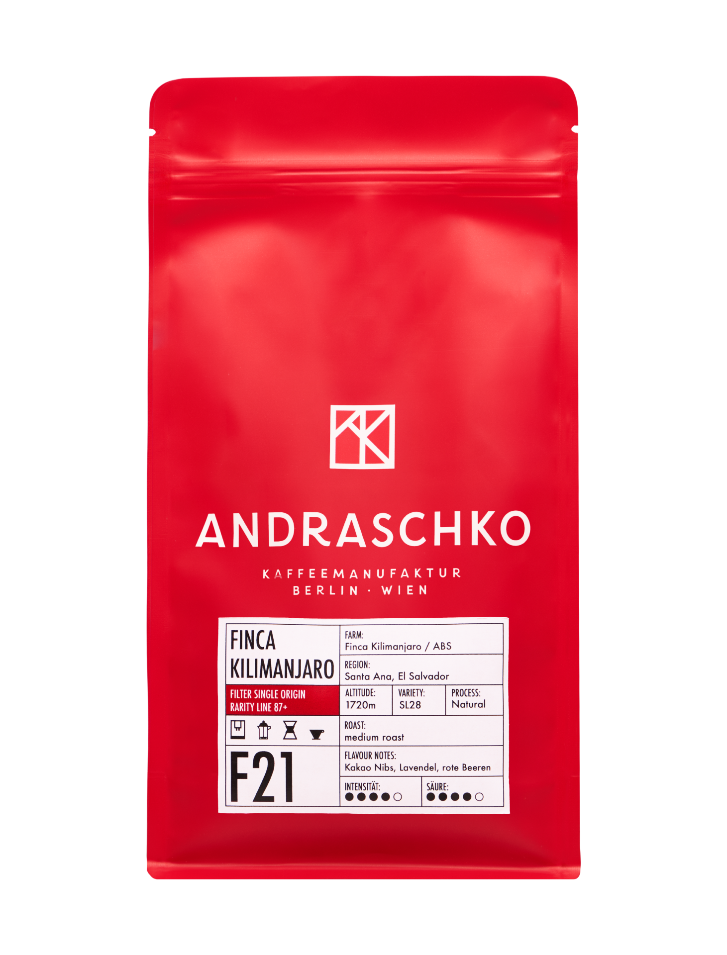 Kilimanjaro Single Origin Filter - Rarity Line 87+