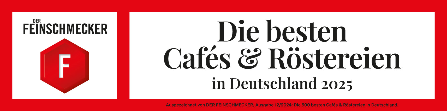 Der Feinschmecker Auszeichnung