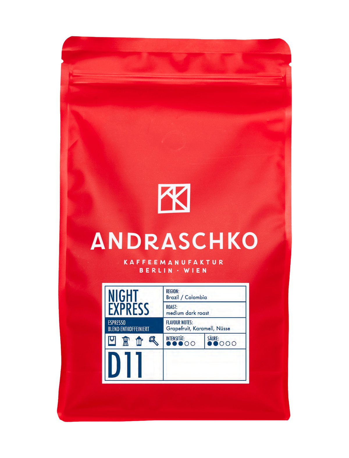Night Express Espresso Blend entkoffeiniert