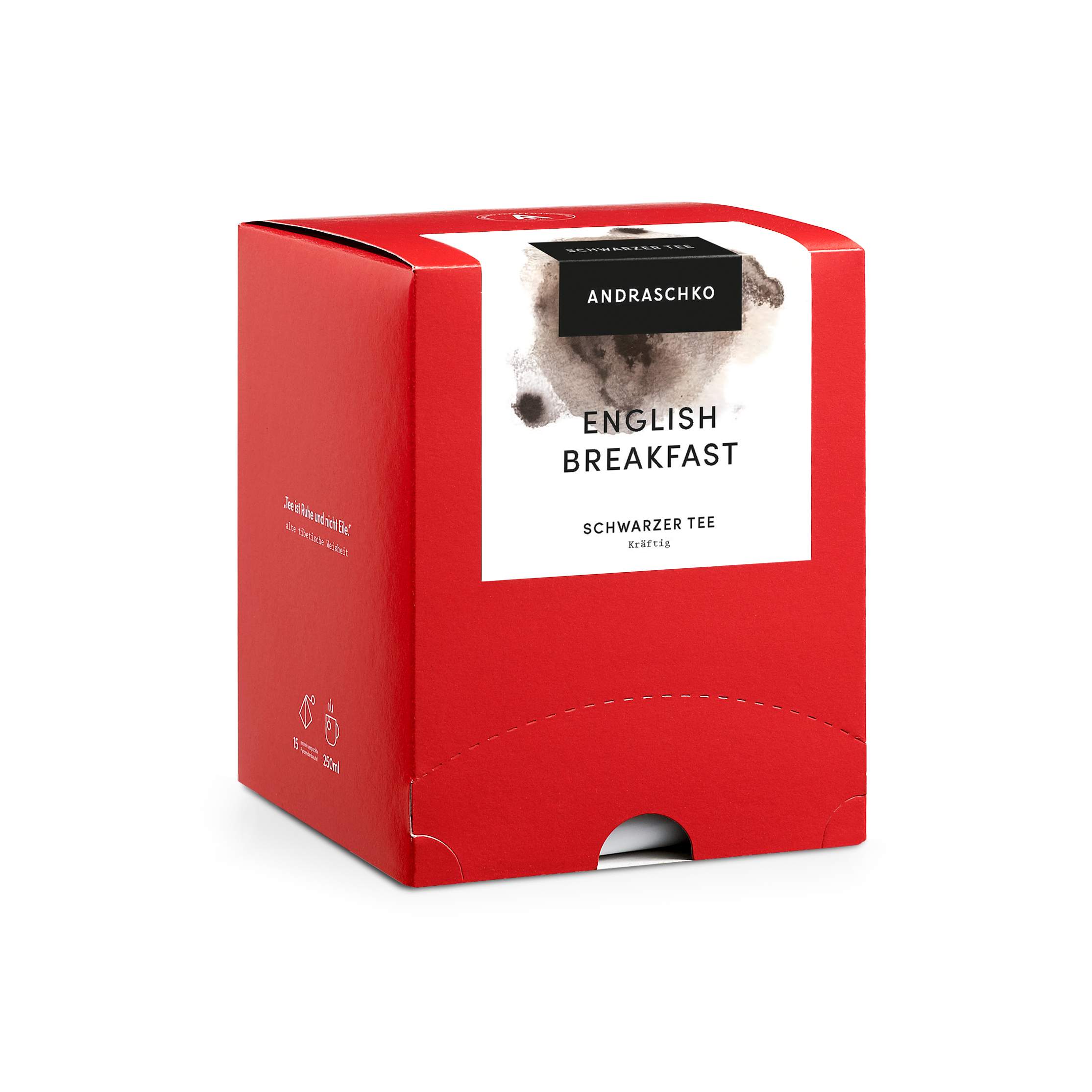 English Breakfast - Schwarzer Tee Blend 15x2,5g English Breakfast - Schwarzer Tee Blend 15x2,5g