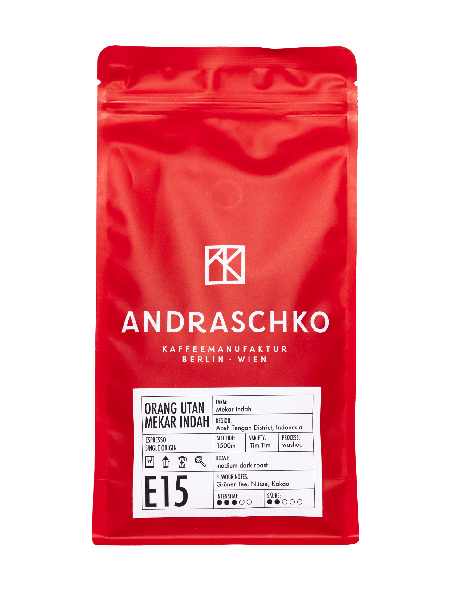 Indonesia Orang Utan Mekar Indah Single Origin Espresso Indonesia Orang Utan Mekar Indah Single Origin Espresso