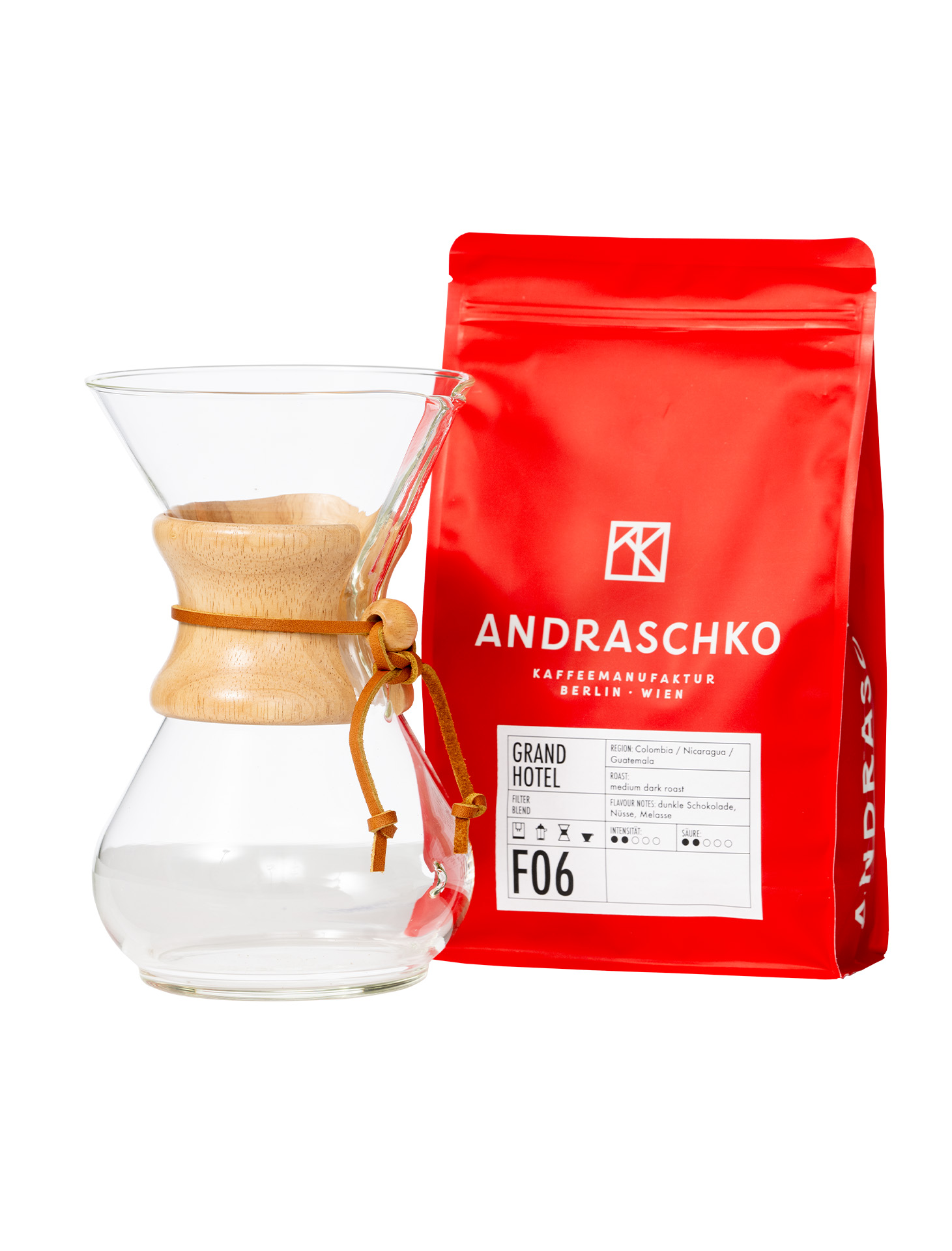 Grand Hotel Filter Blend Chemex Set  Grand Hotel Filter Blend Chemex Set