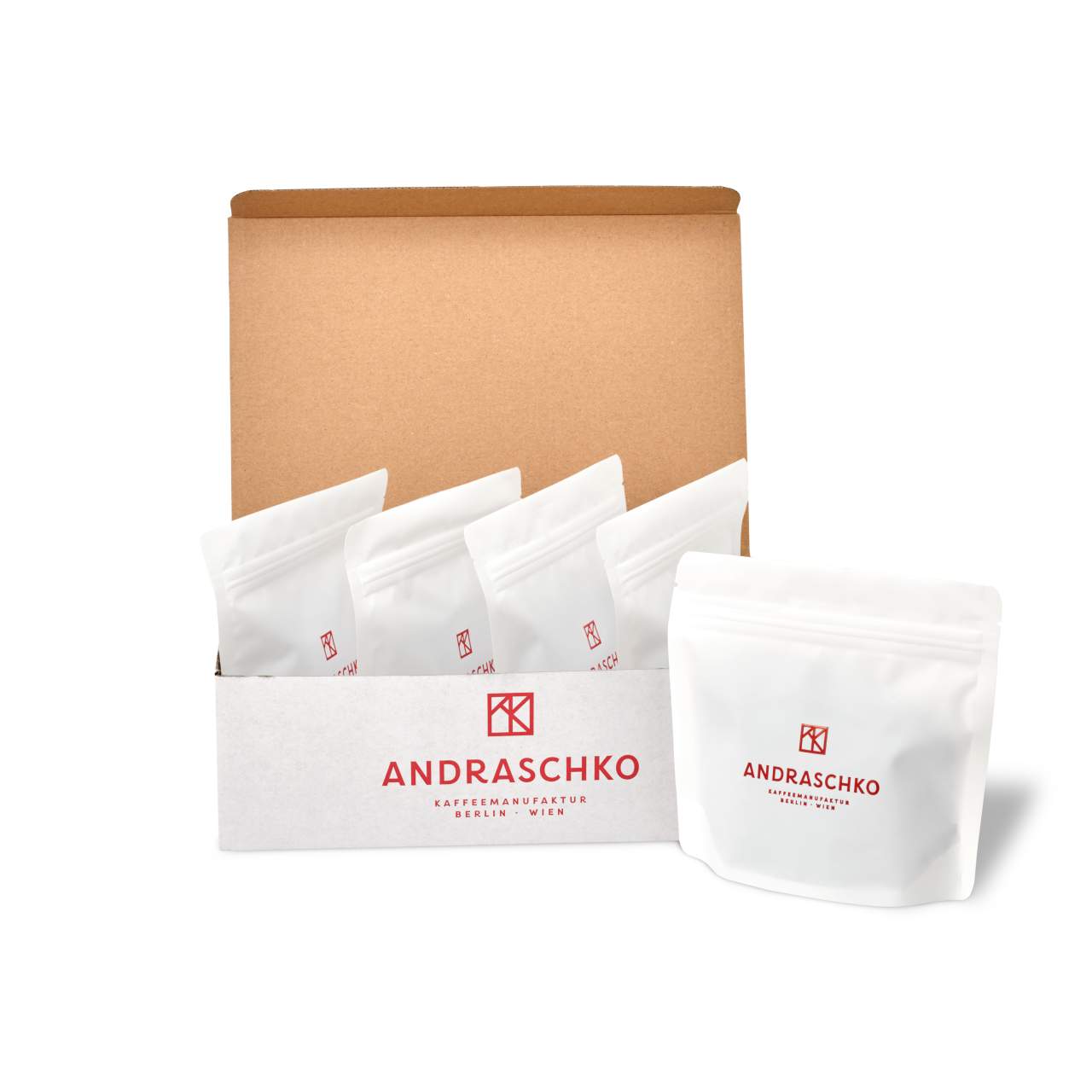 Probierset Filterkaffee 5x100g Probierset Filterkaffee 5x100g