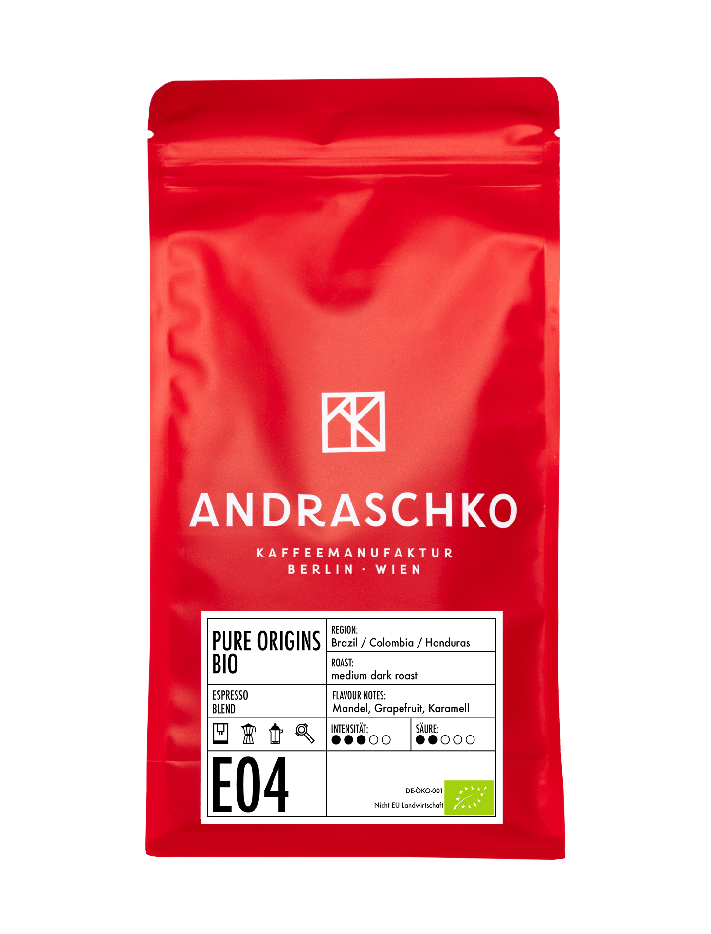 Pure Origins Bio Espresso Blend - DE-ÖKO-001