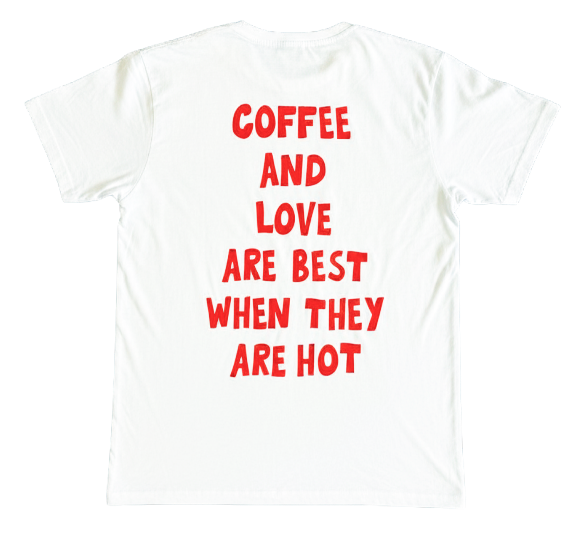 Rösterei T-Shirt weiss
