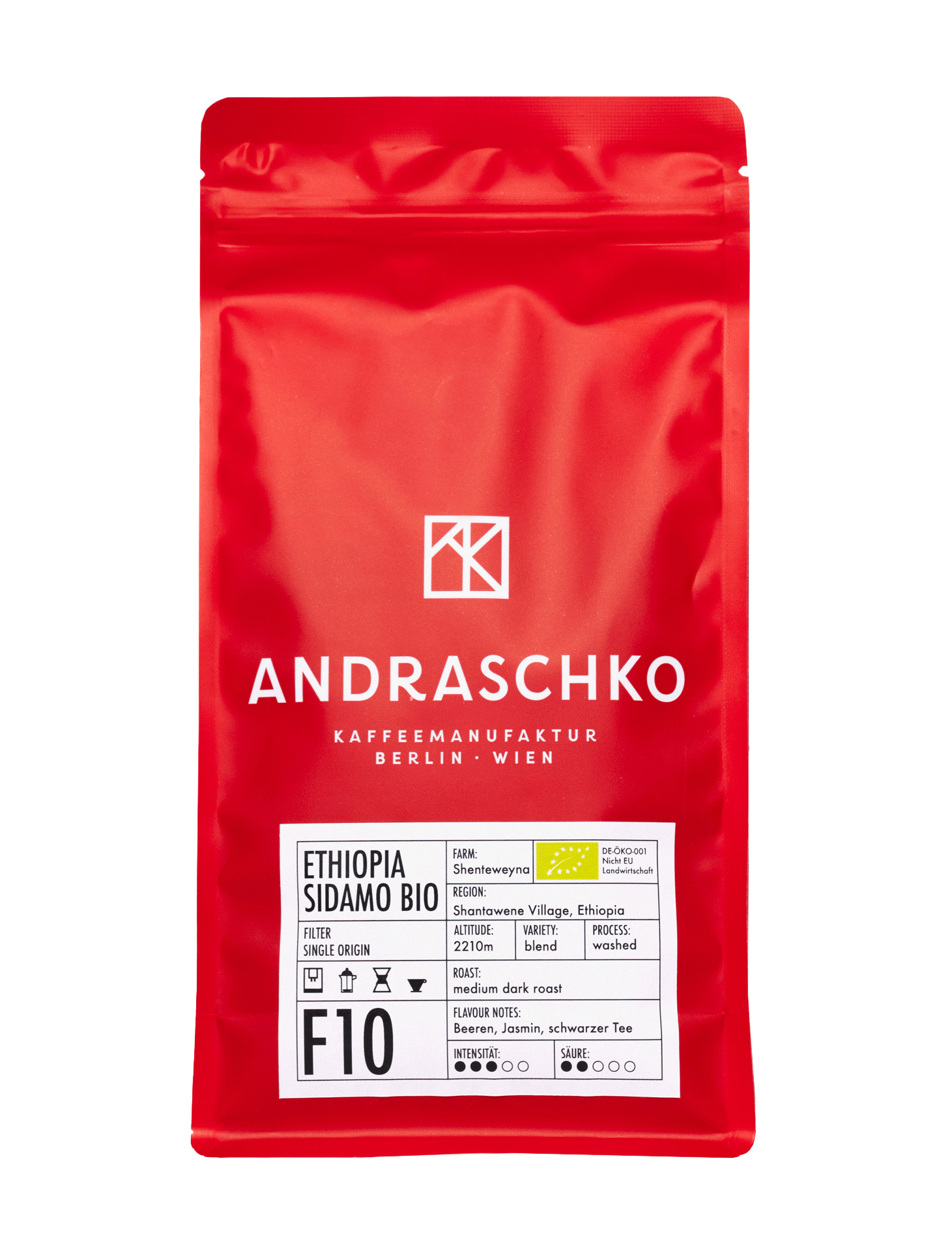 Ethiopia Sidamo BIO Single Origin Filter - DE-ÖKO-001  Ethiopia Sidamo BIO Single Origin Filter - DE-ÖKO-001