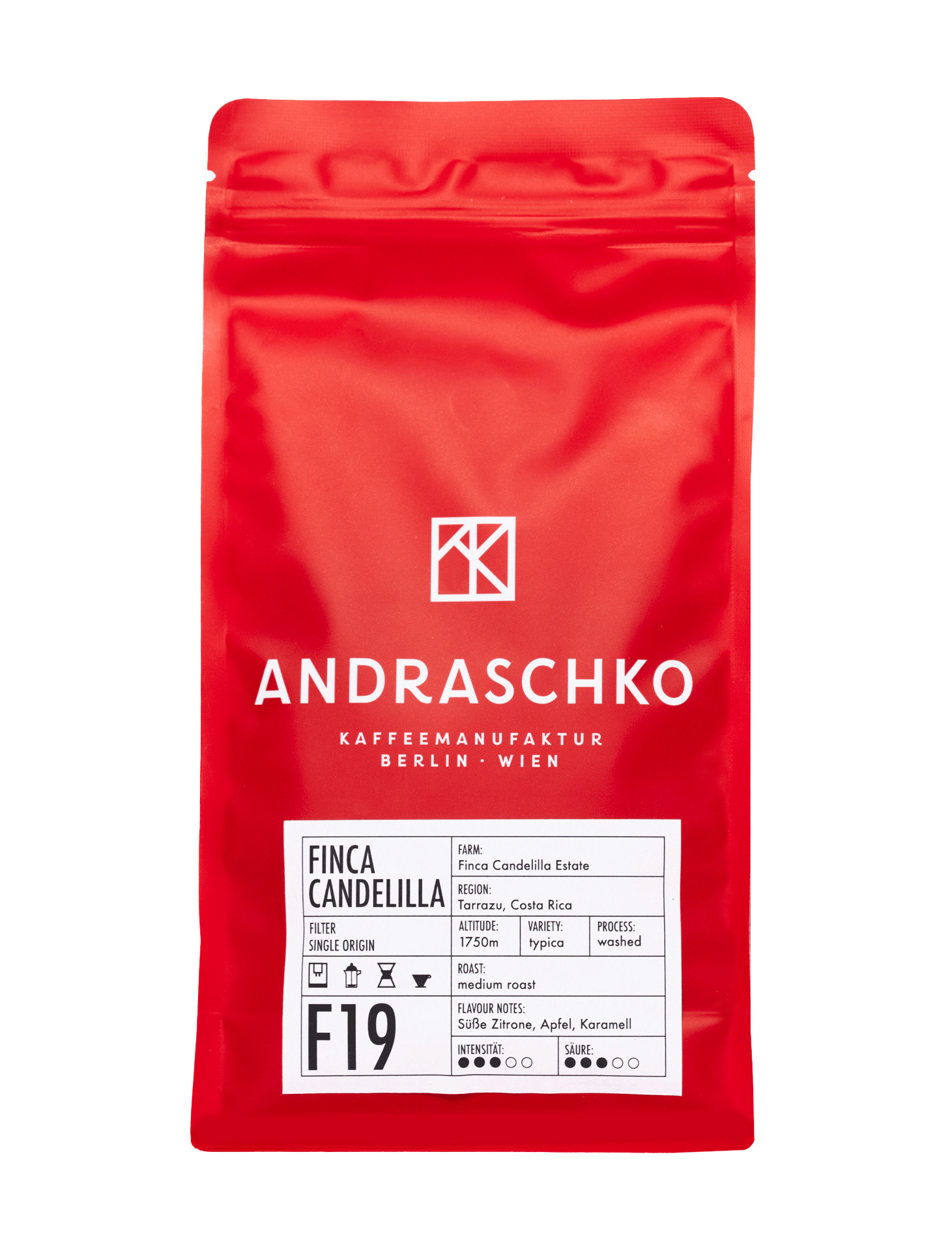 Costa Rica Candelilla Estate washed Single Origin Filter