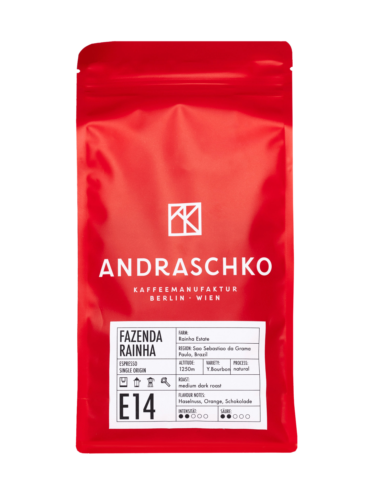 Brazil Fazenda Rainha Single Origin Espresso  Brazil Fazenda Rainha Single Origin Espresso