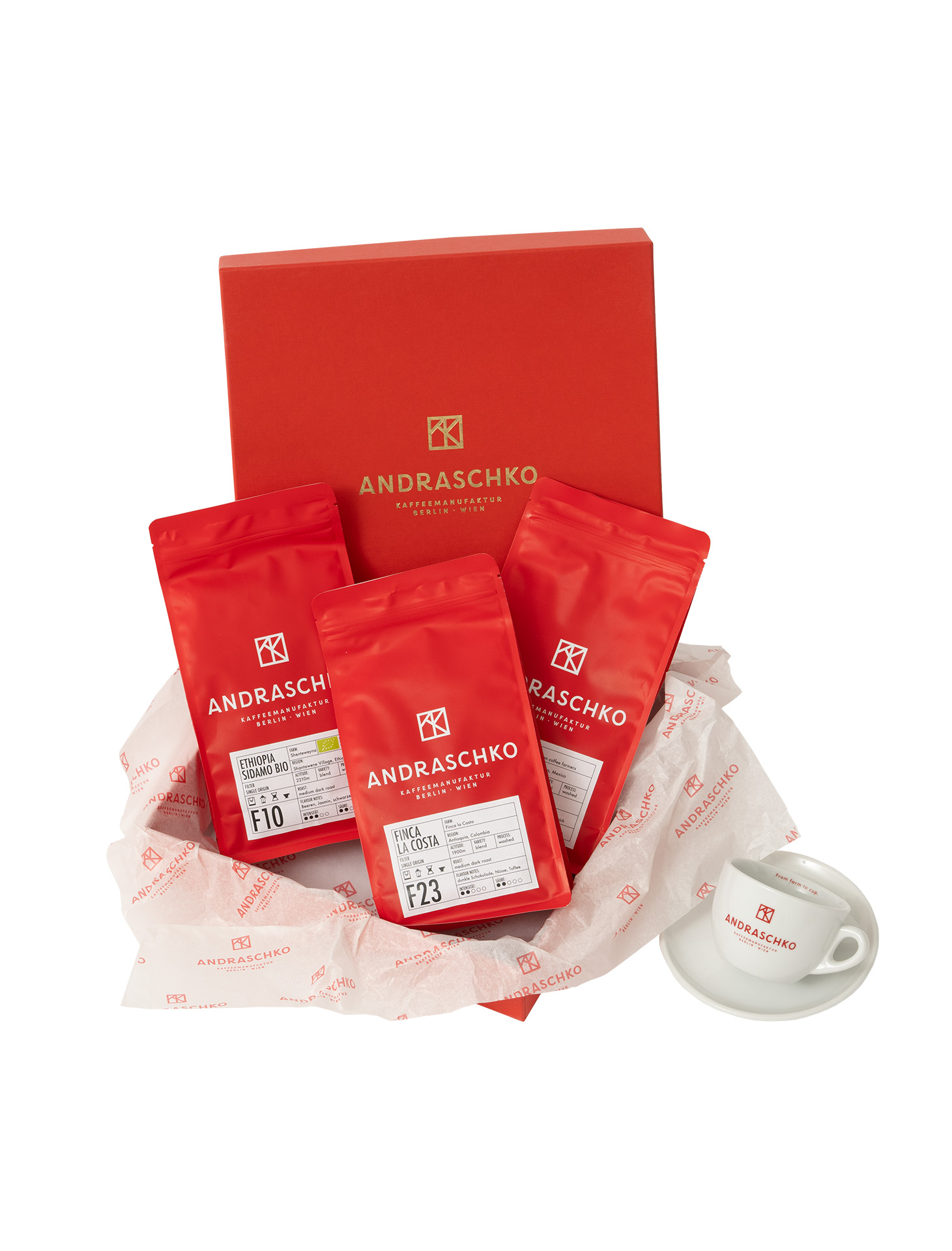 Single Origin Kaffee-Set: Eine Reise des Geschmacks