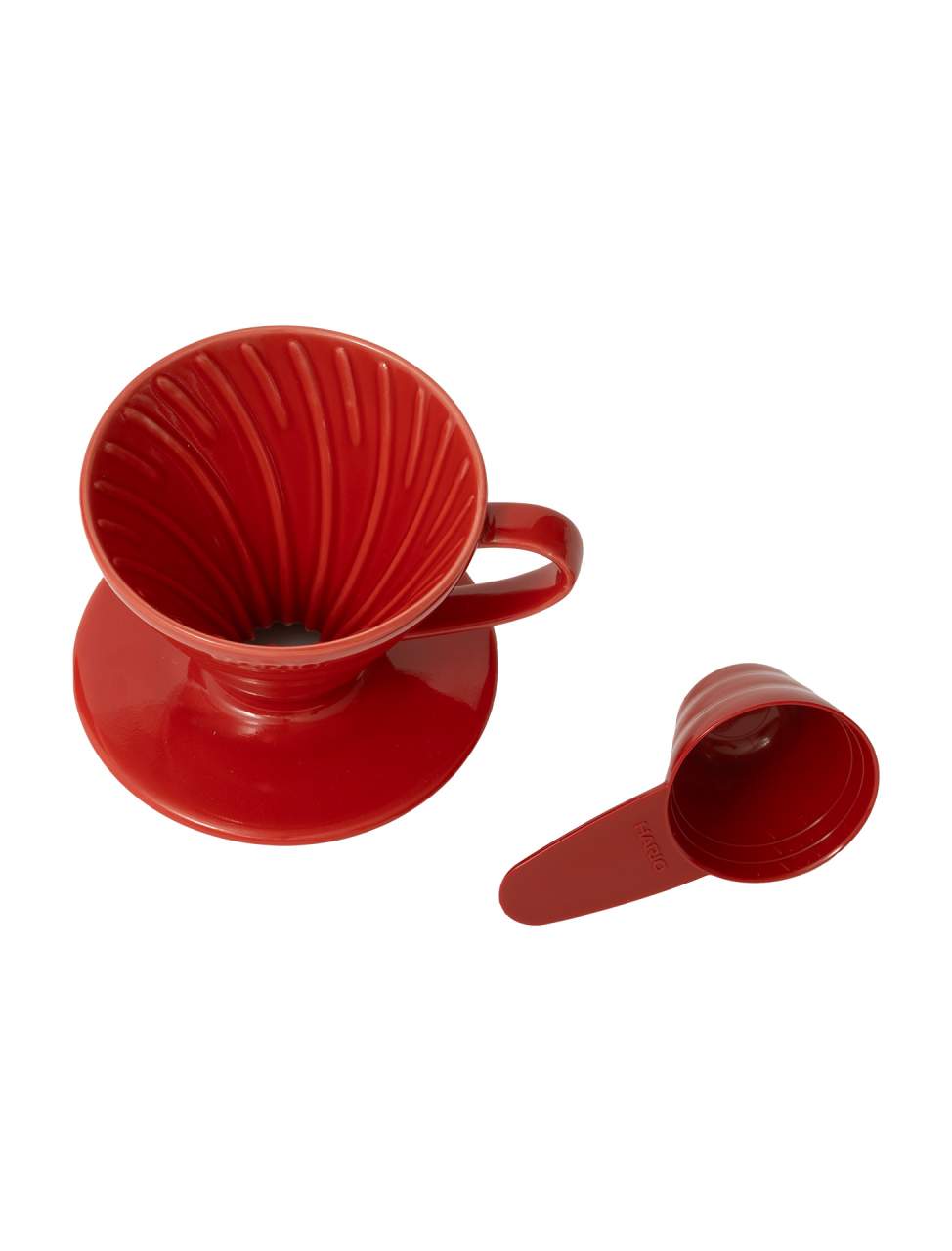 Hario Coffee Dripper V60 Ceramic Red